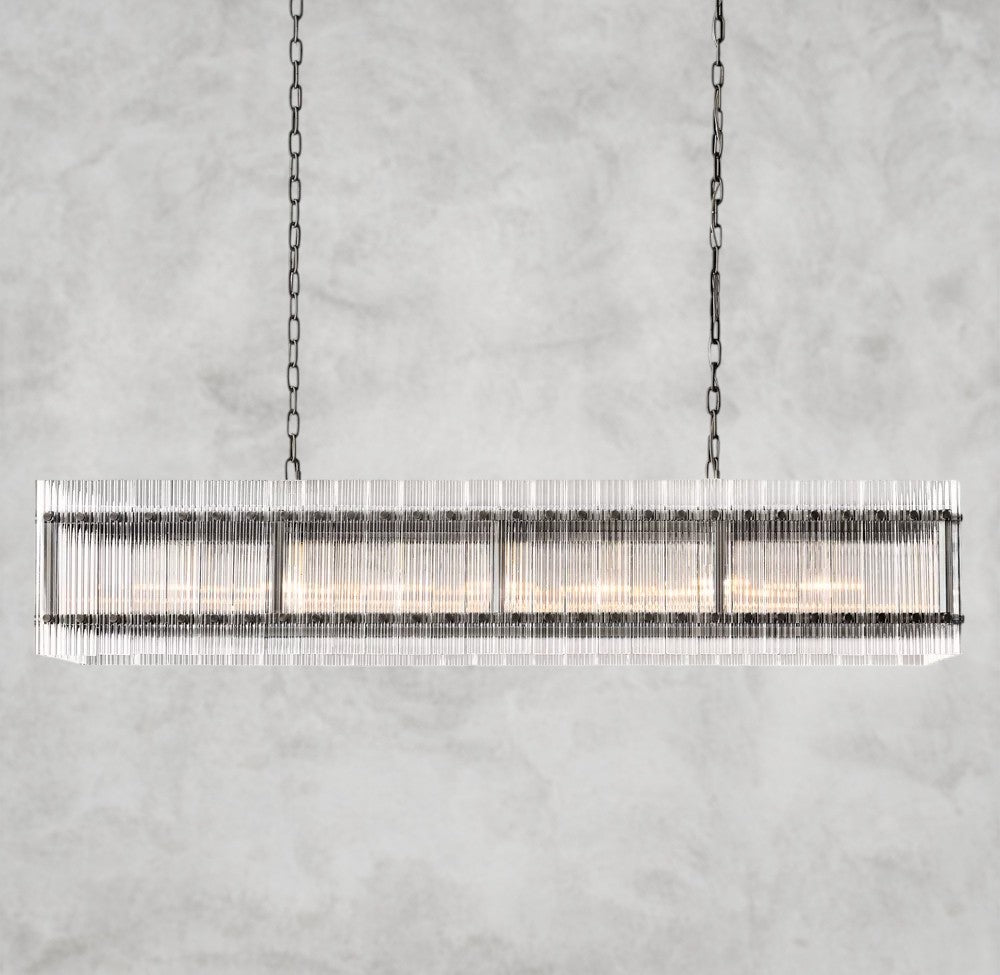 San Marco Rectangular Chandelier 54", 72"